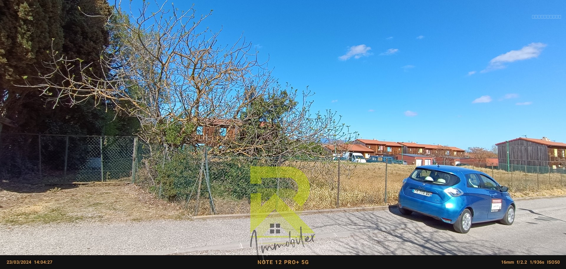 Terrain à vendre à Caux et sauzens, 1 349 m² – photo 1 sur 2
