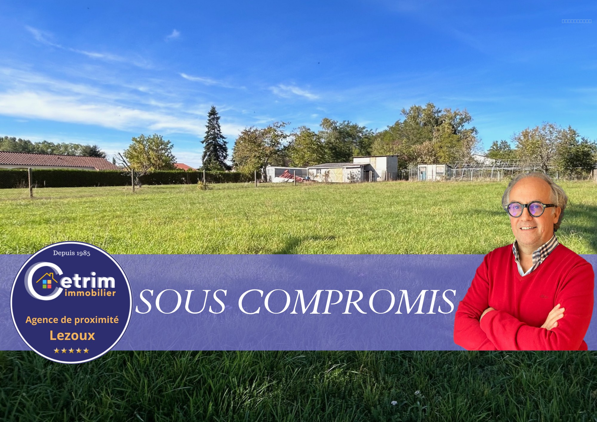 Terrain à vendre à Lezoux, 1 125 m² – photo 1 sur 6