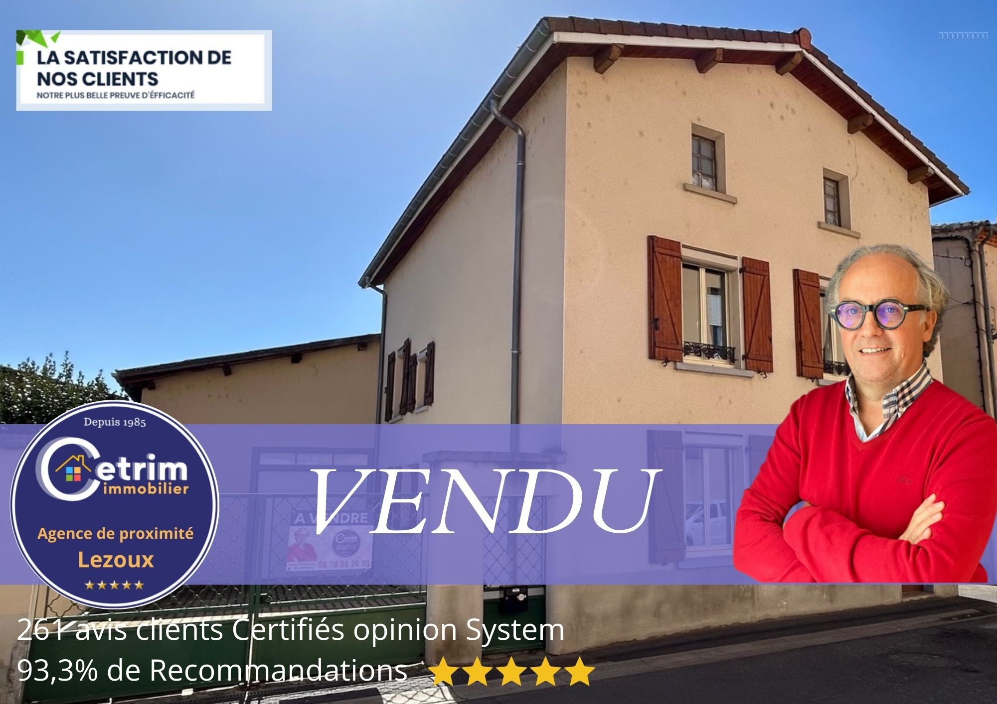 Maison à vendre à Lezoux, 115 m², 4 pièces – photo 1 sur 16