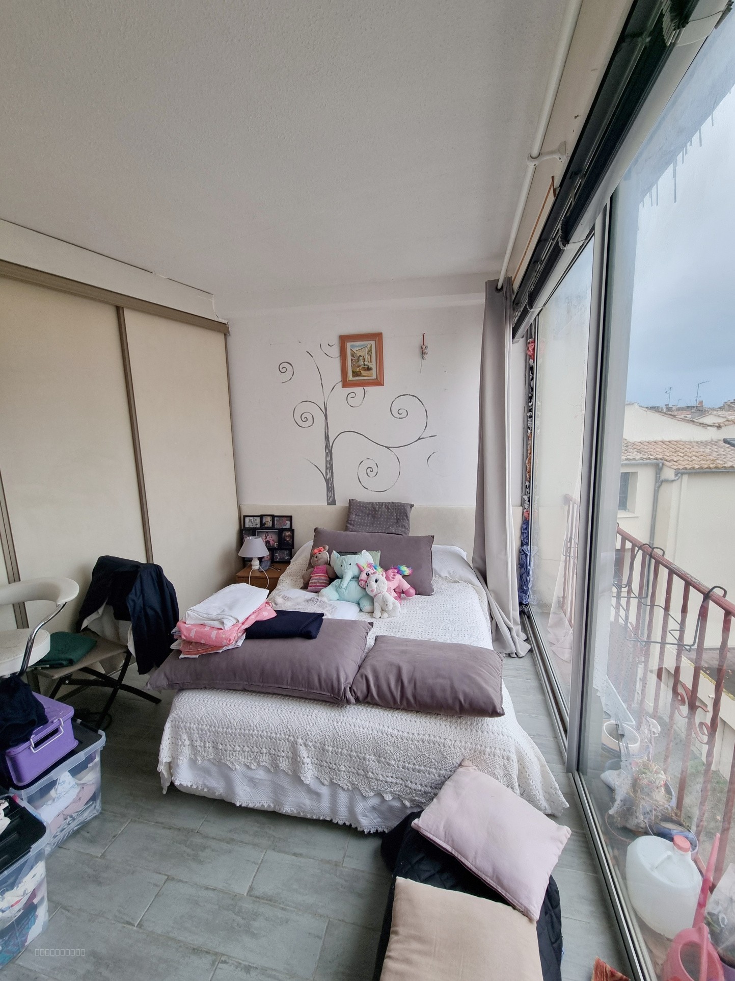 Grand T2 avec loggia aménagée en chambre Vue imprenable sur la cathédrale - Narbonne — photo 4