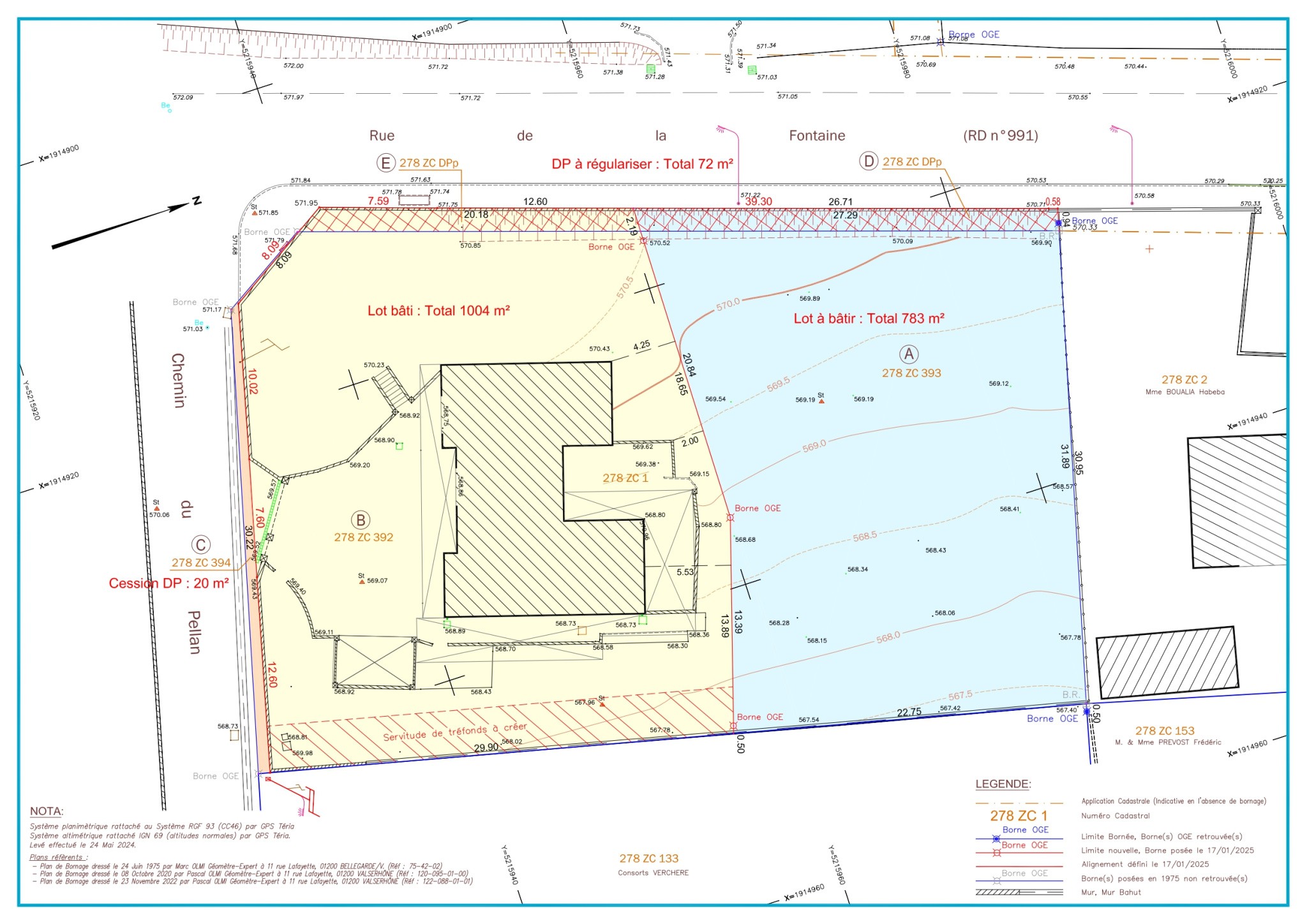 Terrain à vendre à Ochiaz, 783 m² – photo 3 sur 9