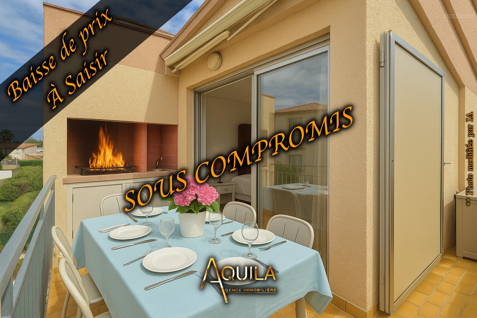 RARE / Dernier étage avec terrasse d'angle et barbecue. — photo 1