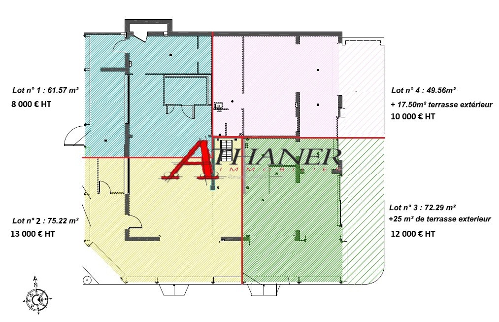 Argeles Plages -Costa Blanca - Locaux Commerciaux totalisant 259m2 à partir de 8000€ — photo 1
