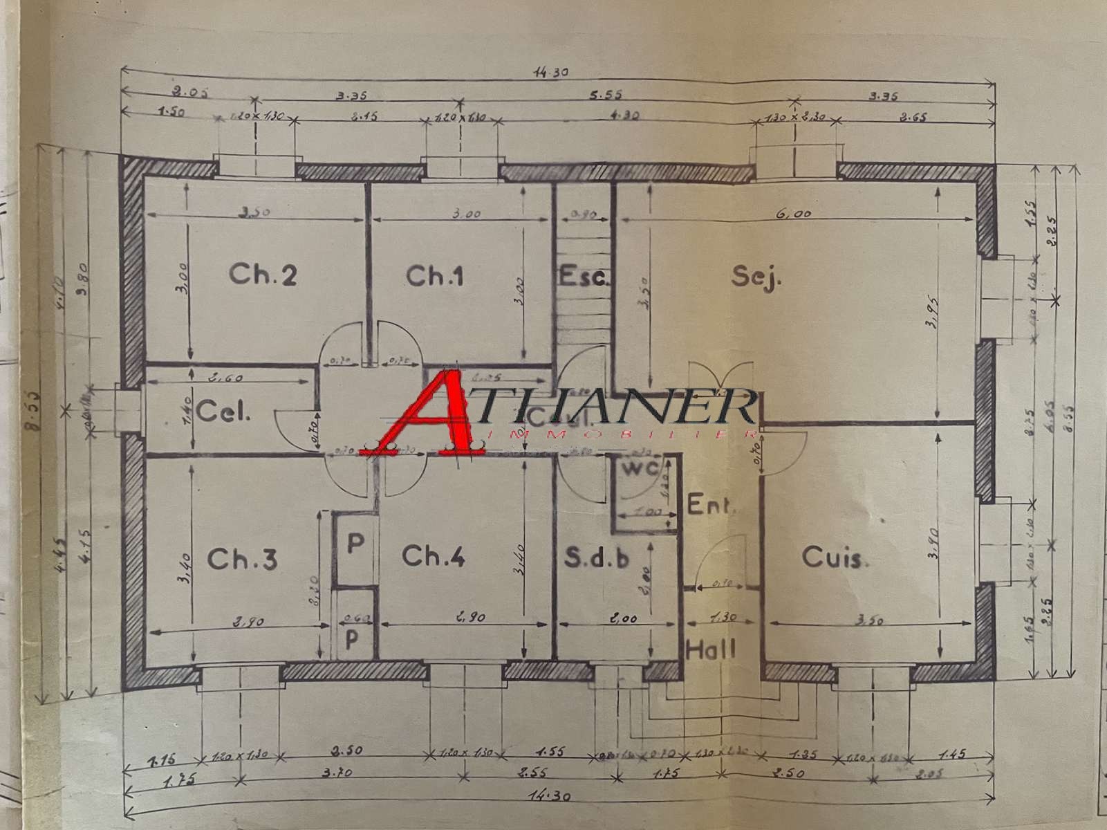 Villelongue Dels Monts - Villa 4 Faces 160 m2 sur 3106m2 — photo 6