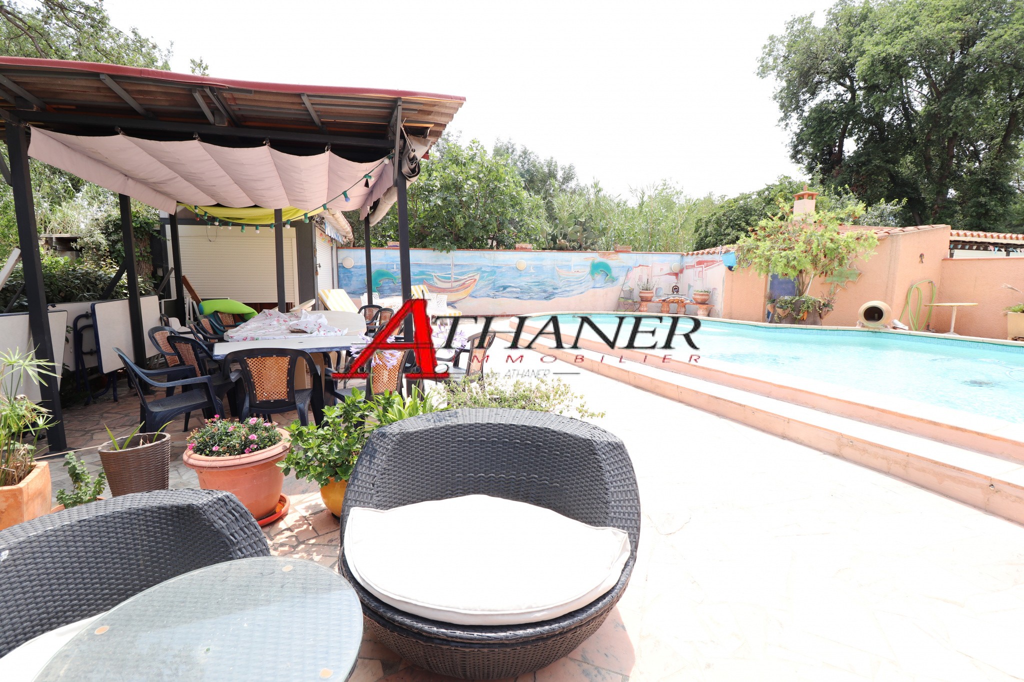 Argeles sur Mer - Villa totalisant 217m2 - Type 8 Pièces - 6 Chambres - Terrain 584m2 - Piscine — photo 8