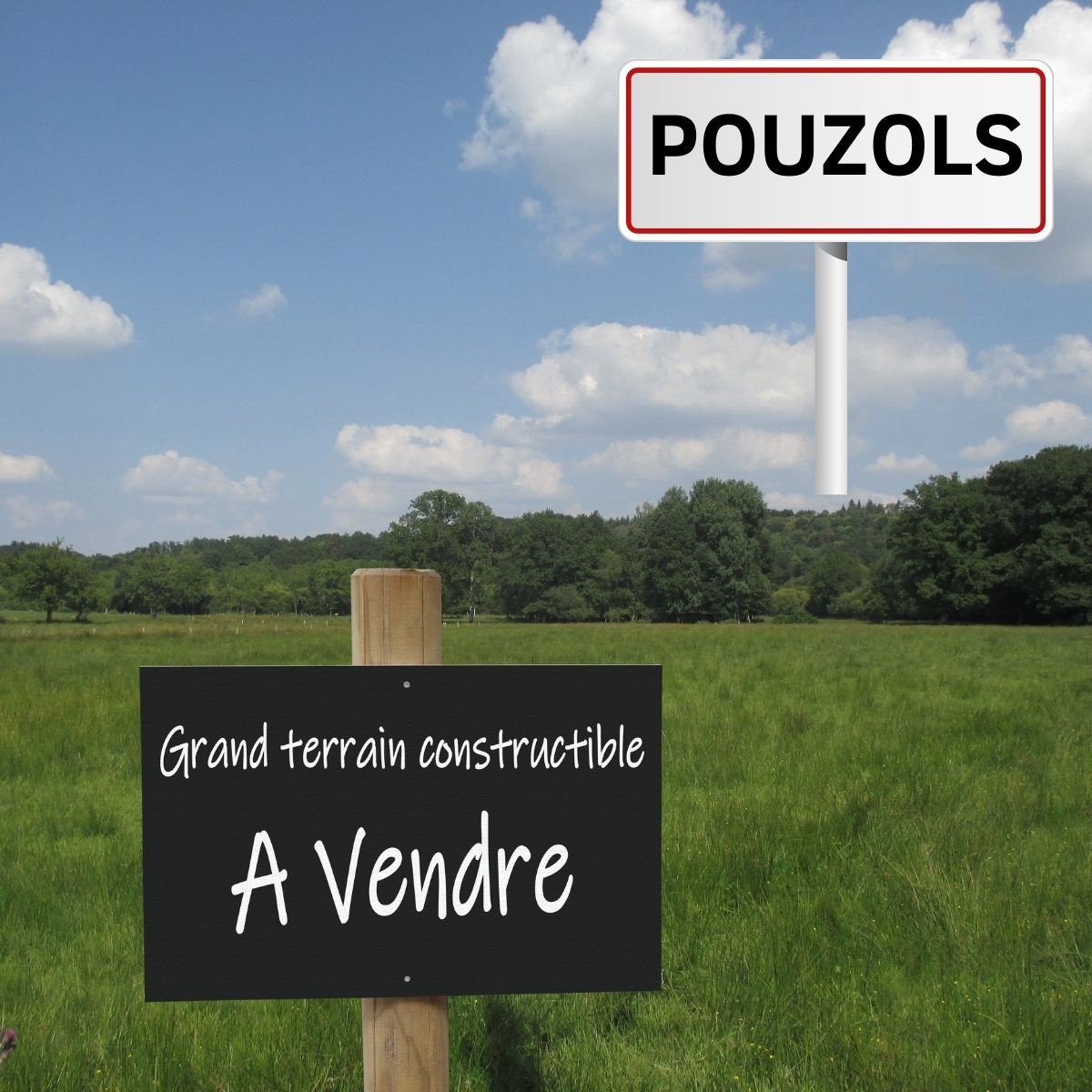 Terrain à vendre à Pouzols, 300 m² – photo 1 sur 2