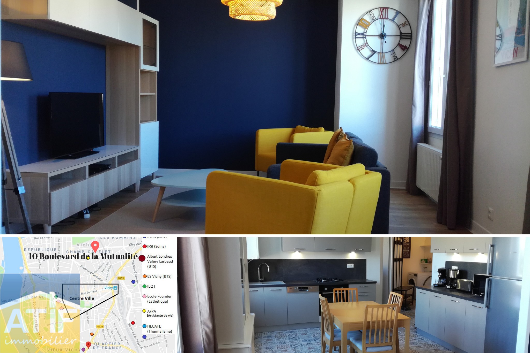 Appartement à vendre à Vichy, 93 m², 5 pièces – photo 2 sur 3