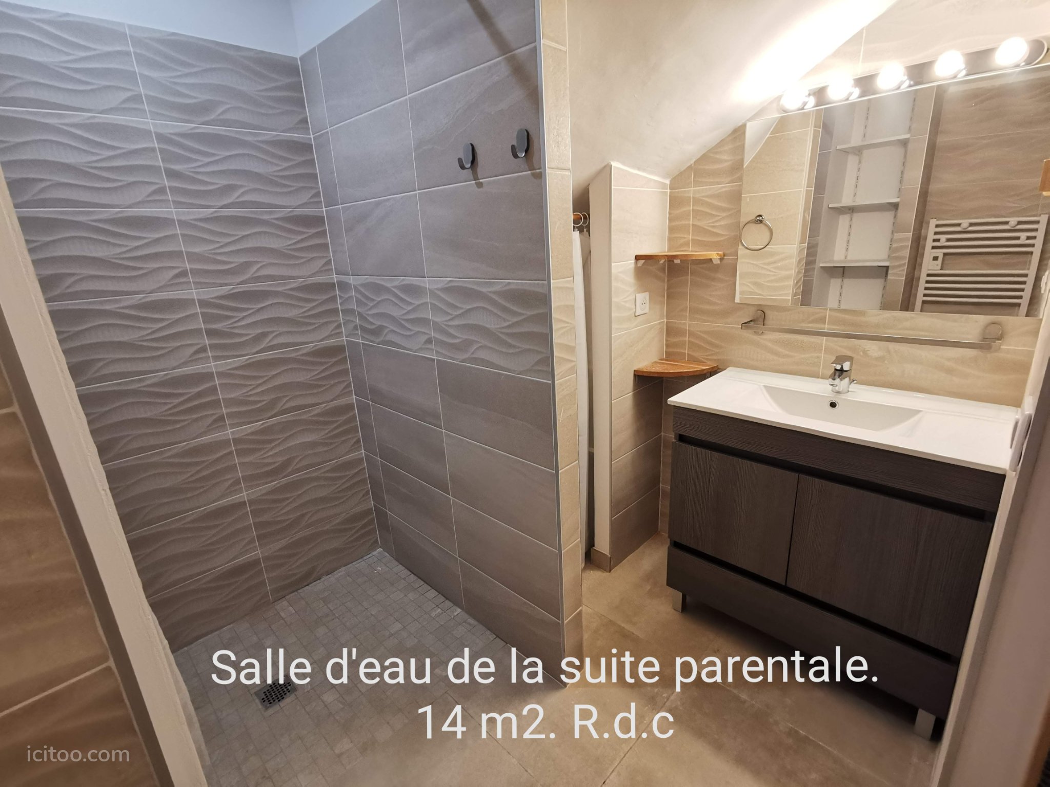 BELLE VILLA lumineuse(2022) 118 m2. T4, 3 grandes chambres, 2 Sb, DPE A, Climatisée à Ventabren 10km d'Aix en Provence. — photo 14