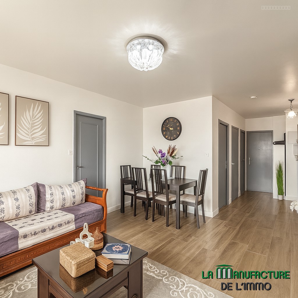 APPARTEMENT 4 PIECES SECTEUR LA TERRASSE AVEC LOCATAIRES EN PLACE — photo 3