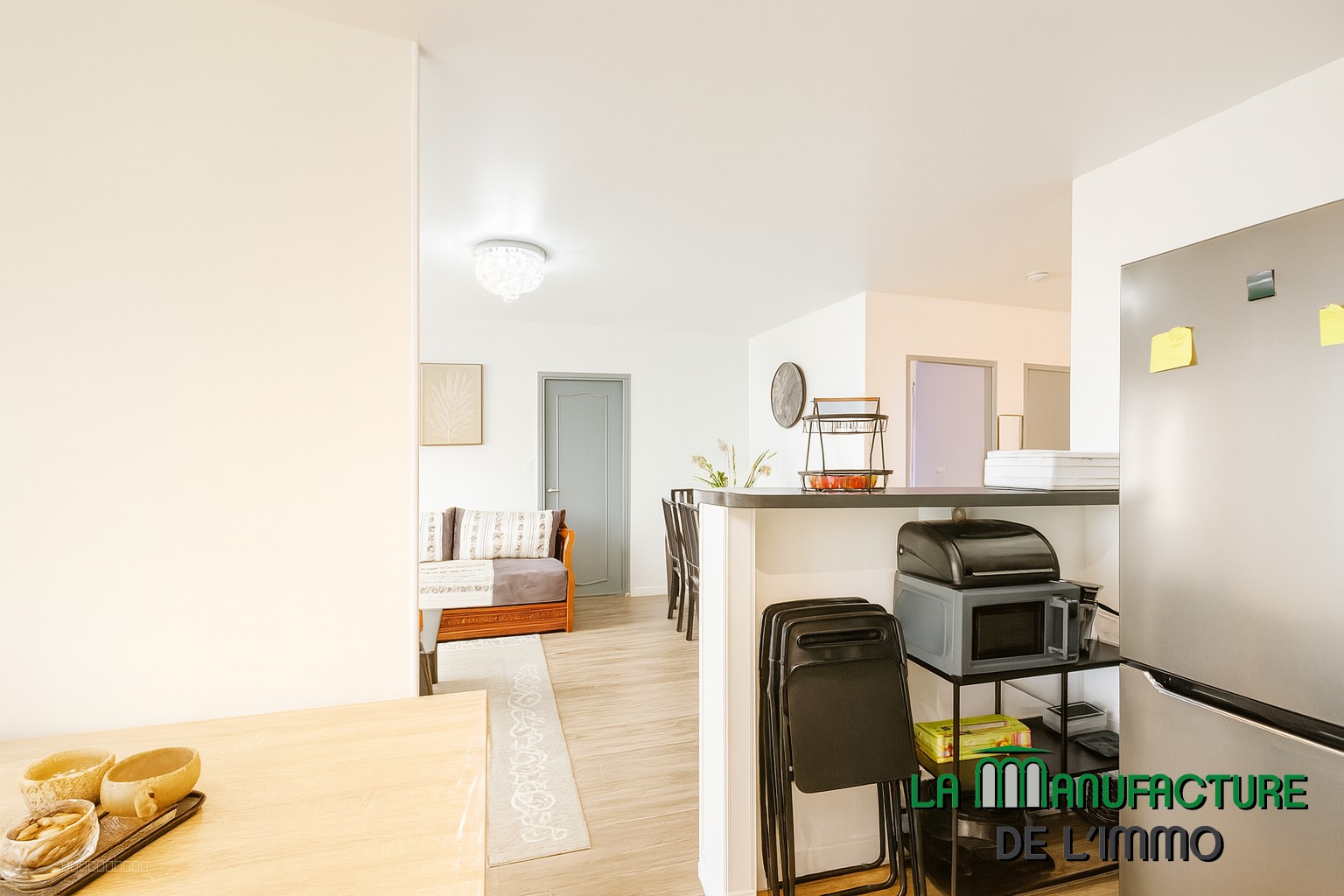 APPARTEMENT 4 PIECES SECTEUR LA TERRASSE AVEC LOCATAIRES EN PLACE — photo 4