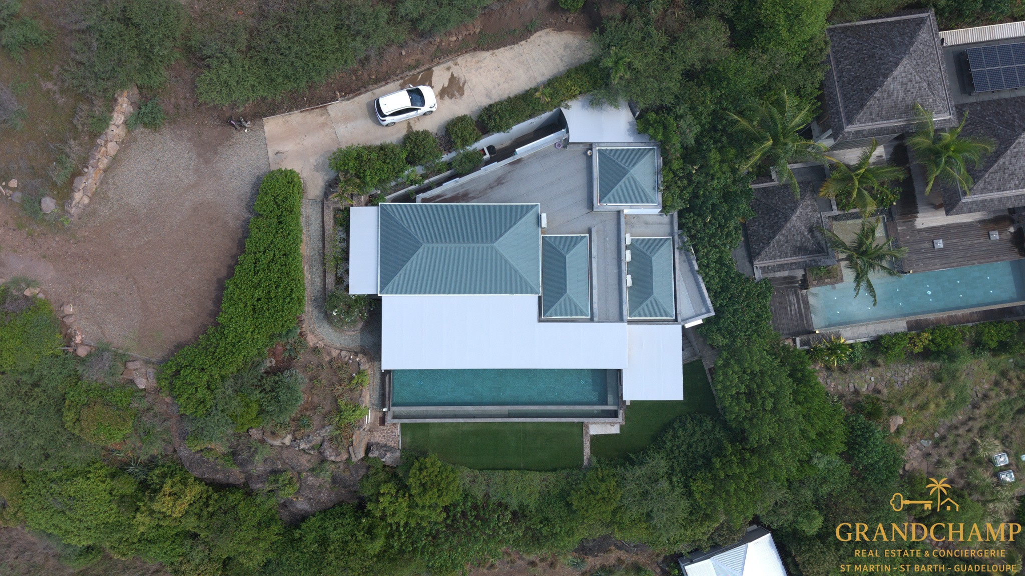 VILLA T4 VUE PANORAMIQUE - SAINT BARTH — photo 1