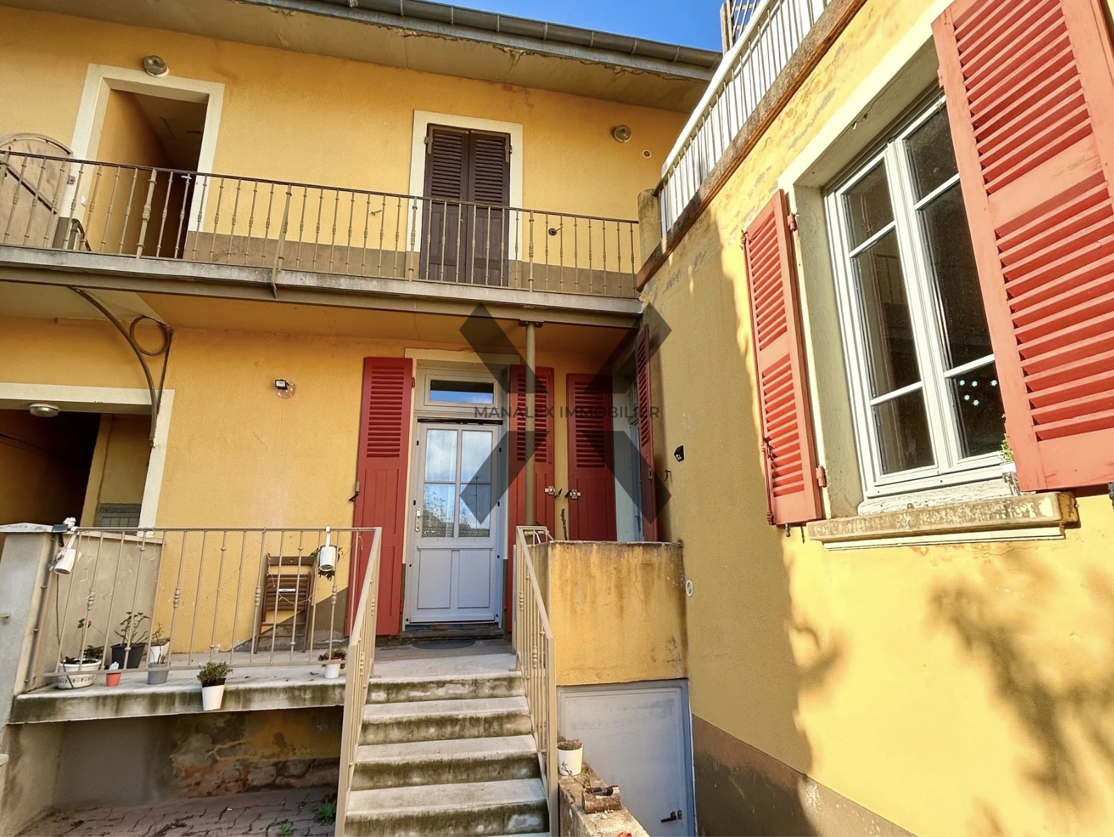 EXCLUSIVITE MANALEX IMMOBILIER - APPARTEMENT - 2 CHAMBRES - JARDIN - CAVE — photo 2