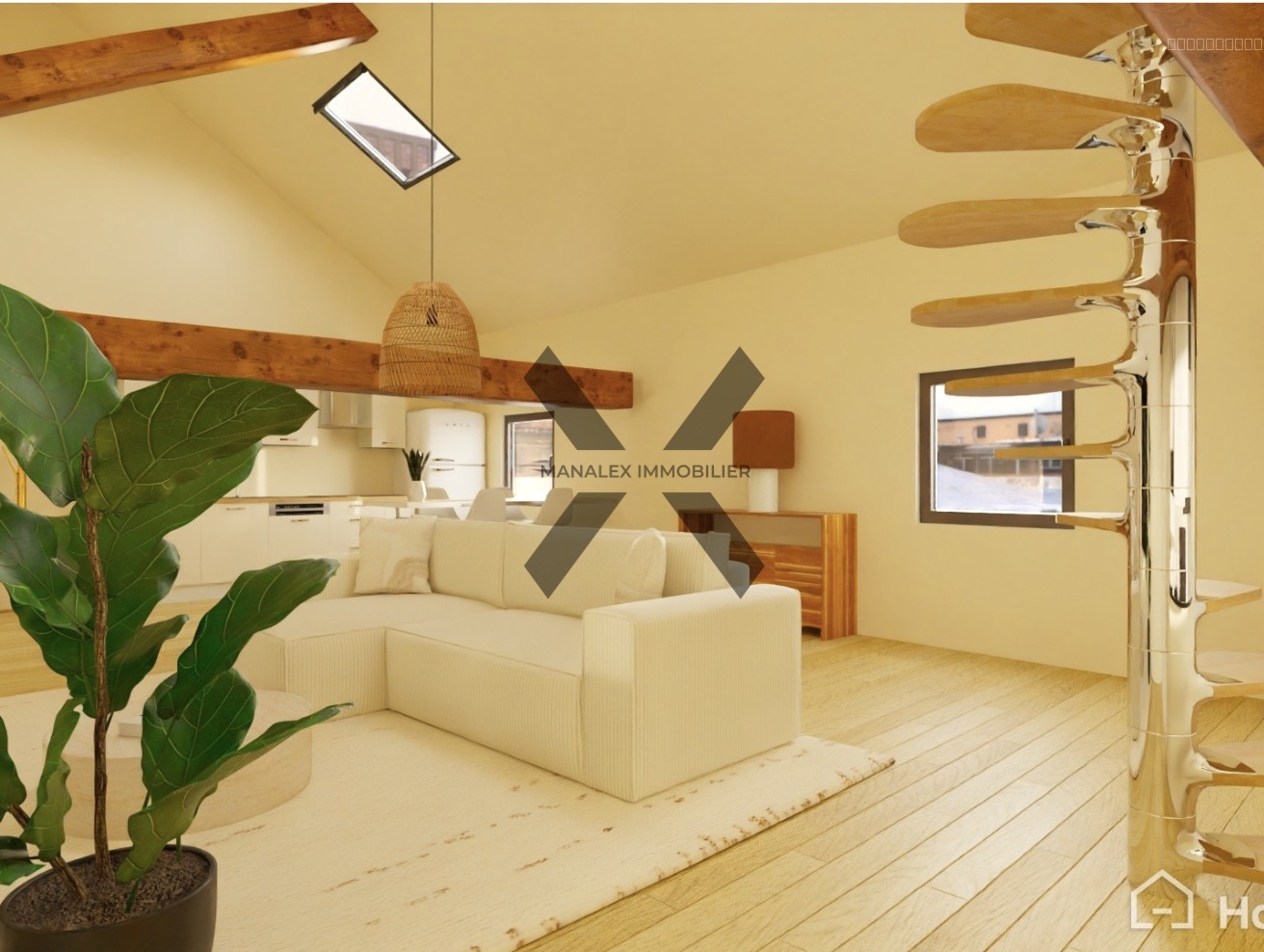 Appartement à vendre à Roanne, 55 m², 1 pièce – photo 3 sur 6