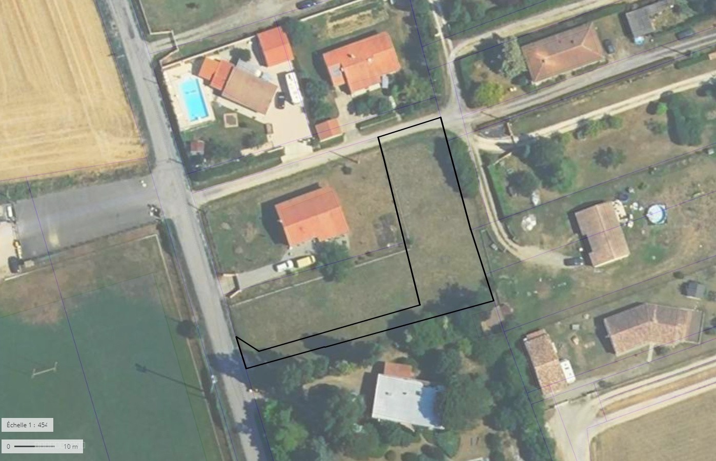 À Saint-Sulpice-Sur-Lèze, terrain de 1007m2 en vente — photo 4