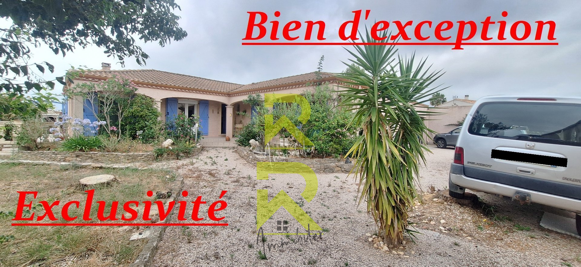 A saisir ! Belle maison F5 construction en L, 4 faces, PP, piscine , St NAZAIRE d'AUDE — photo 1