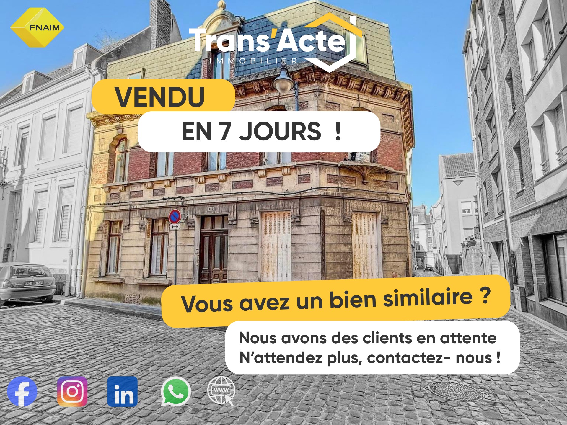 Immeuble à vendre à Arras, 172,53 m² – photo 1 sur 9