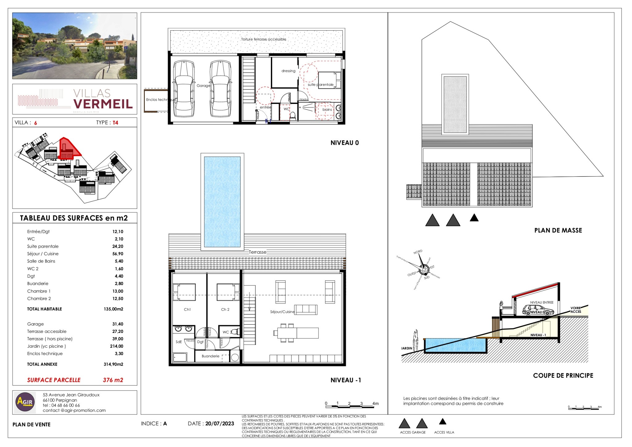 A BANYULS-SUR-MER, UNE VILLA 4 PIÈCES, DE 135m2 SH — photo 4