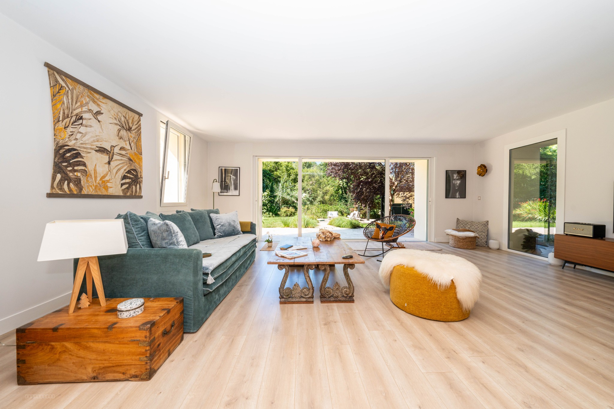 Location meublée 3 pièces esprit villa avec jardin privatif   domaine sécurisé, calme absolu — photo 4