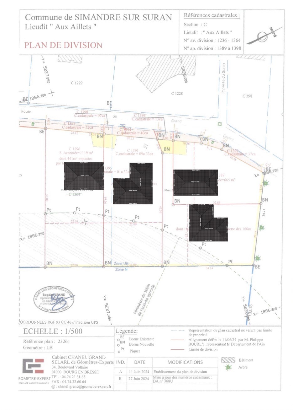 Bien immobilier à vendre à Simandre sur suran, 665 m² – photo 2 sur 4