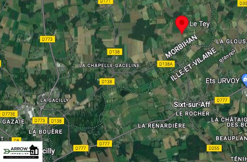 Terrain à vendre à La gacilly, 1 040 m² – photo 3 sur 3