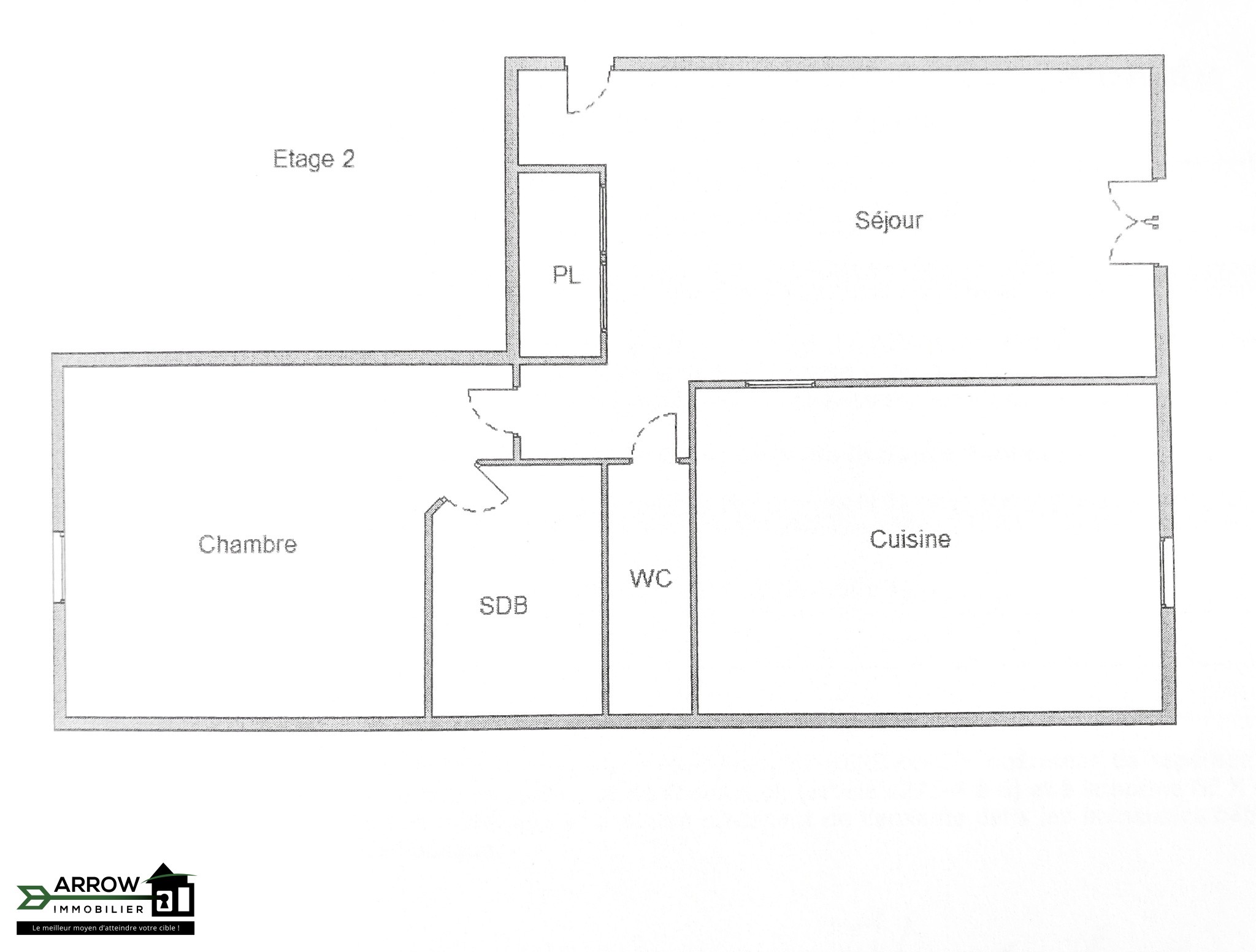 Appartement à vendre à Noyal chatillon sur seich, 19,53 m², 2 pièces – photo 2 sur 9