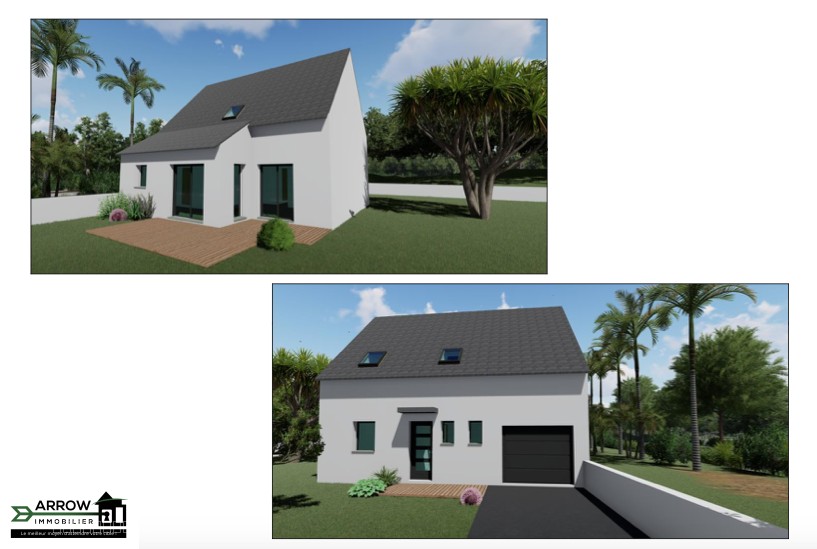 Terrain à vendre à La gacilly, 1 040 m² – photo 2 sur 3