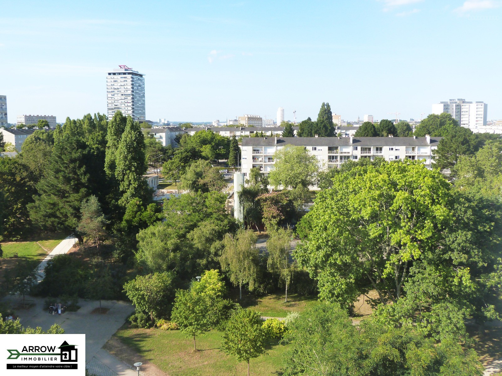 Achat / Vente Appartement 3 pièces 66m2 vue dégagée proche clémenceau — photo 3