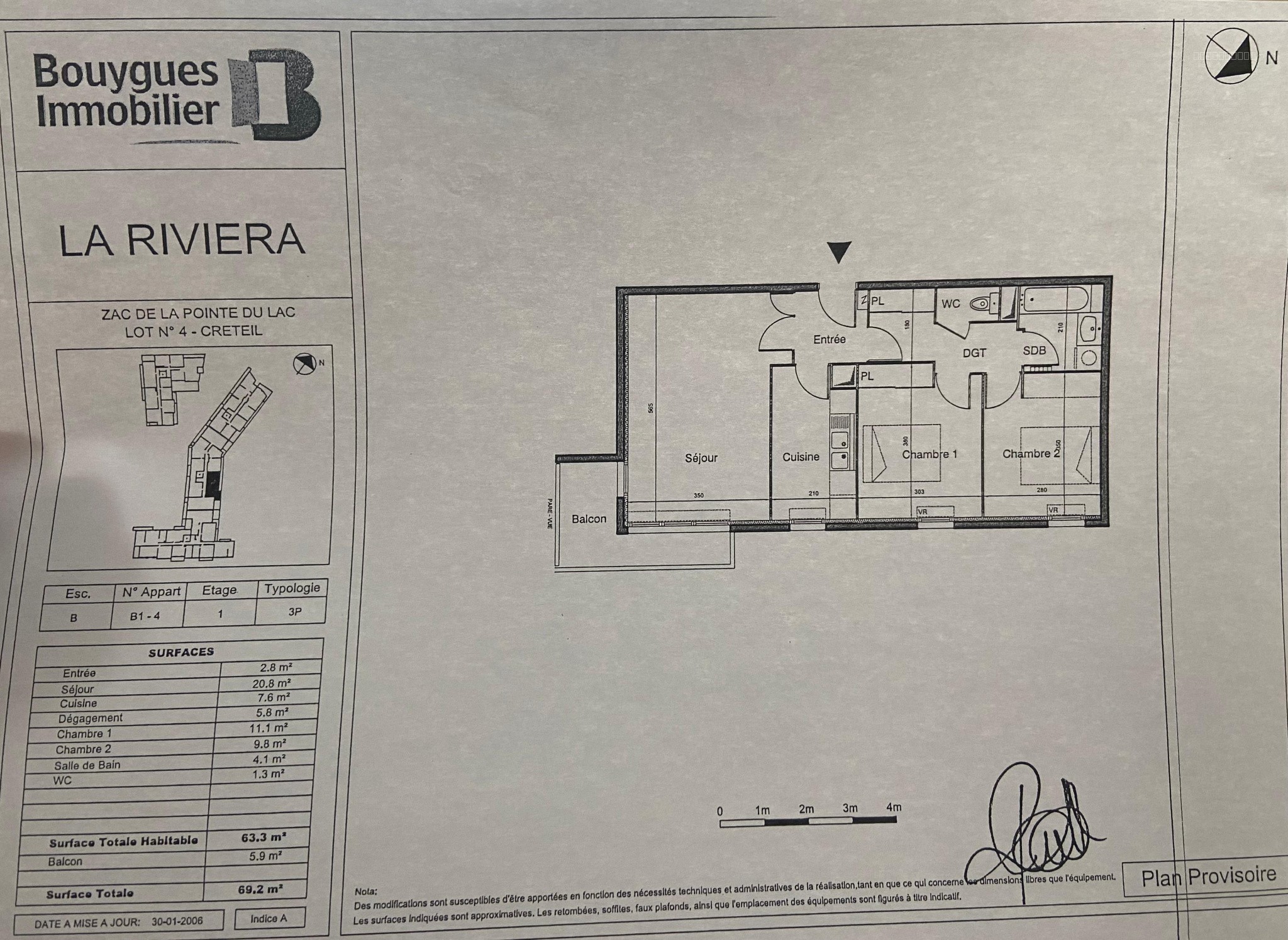 Appartement à vendre à Creteil, 63,3 m², 3 pièces – photo 3 sur 3
