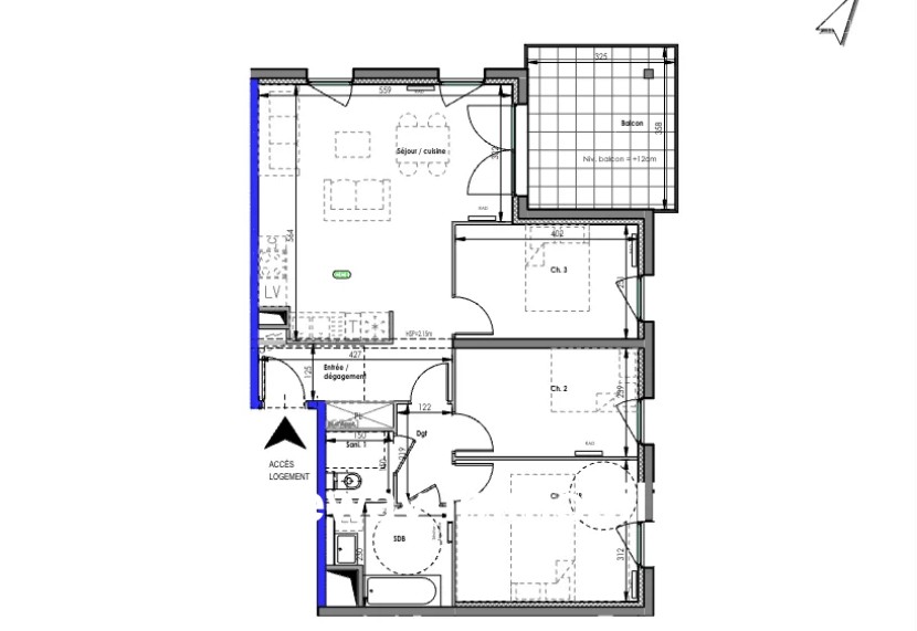 Appartement à vendre à Clermont ferrand, 76,27 m², 4 pièces – photo 3 sur 3