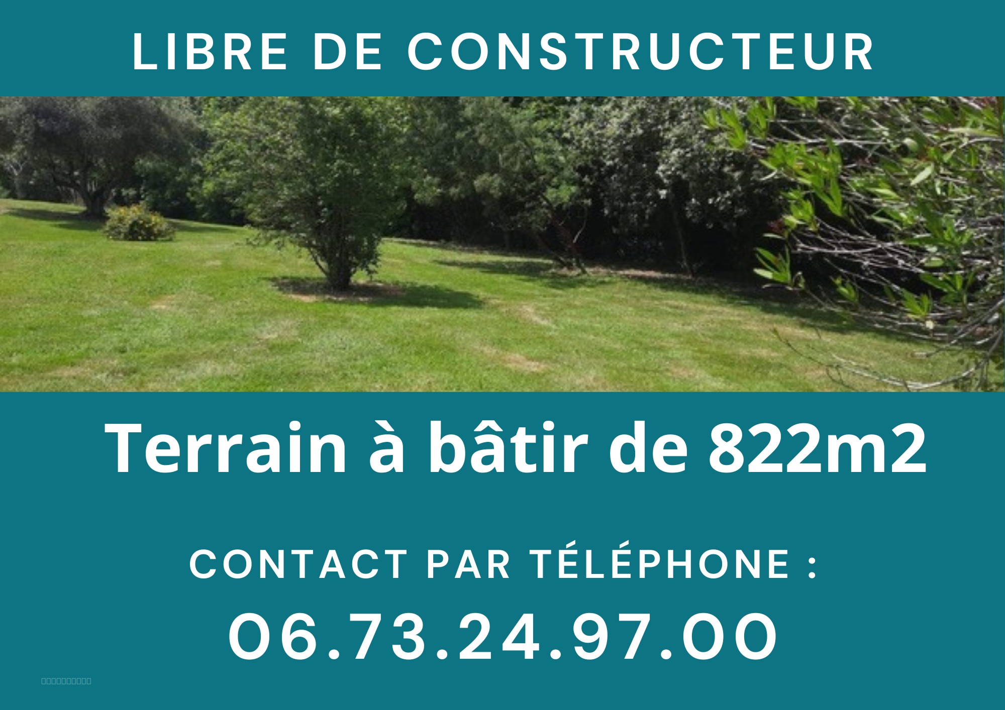 Terrain à vendre à St martin de hinx, 822 m² – photo 2 sur 2
