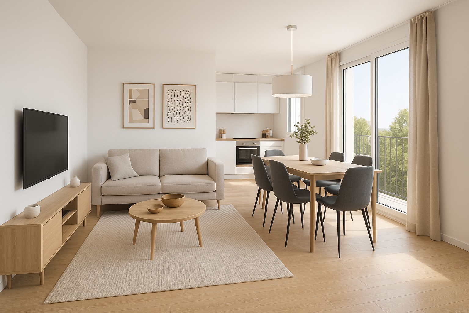 Appartement à vendre à Osny, 46,95 m², 2 pièces – photo 1 sur 3