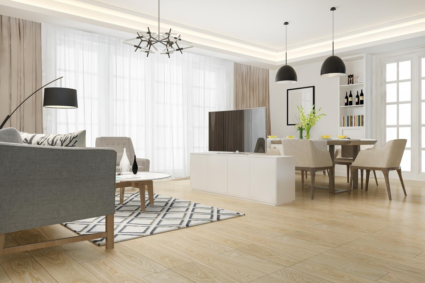 Appartement à vendre à Chatillon, 62,29 m², 3 pièces – photo 2 sur 7