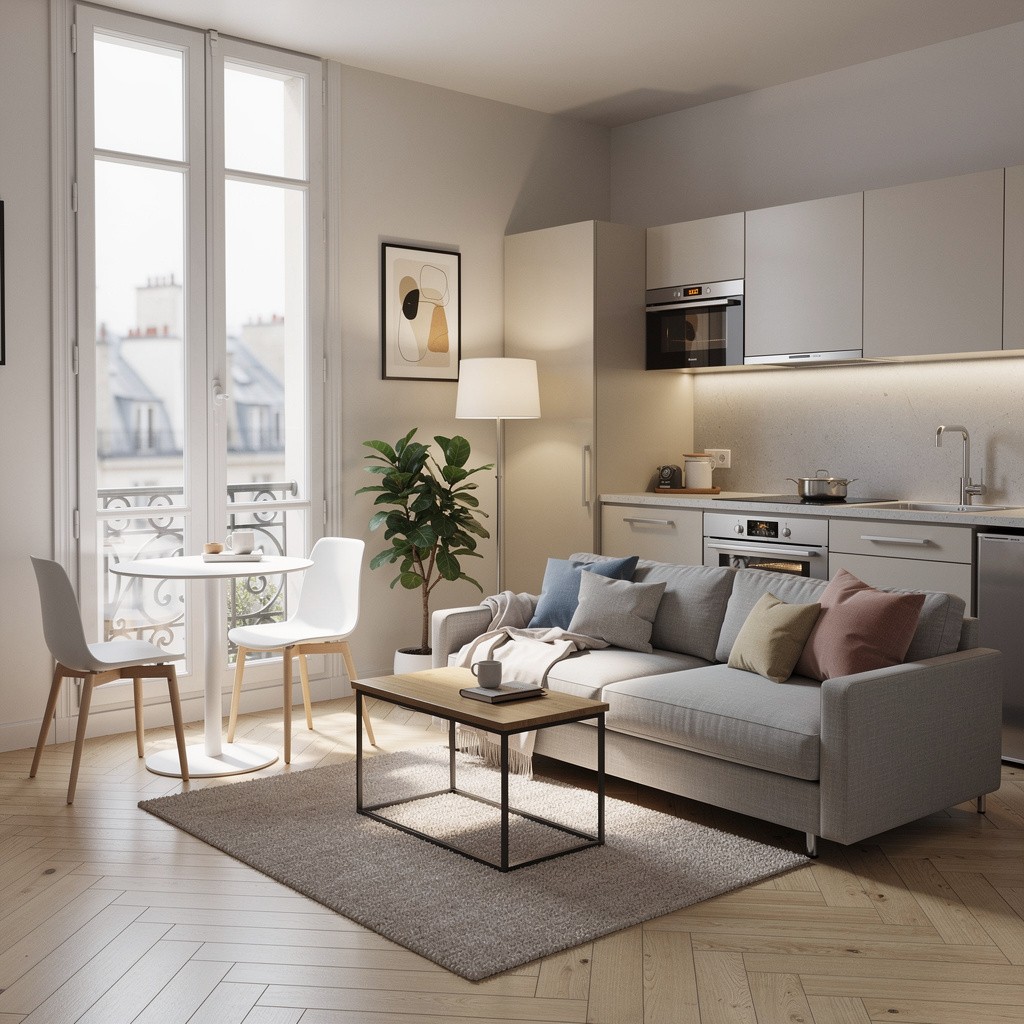 Studio Lumineux de 26 m2 Neuilly-Plaisance — photo 1