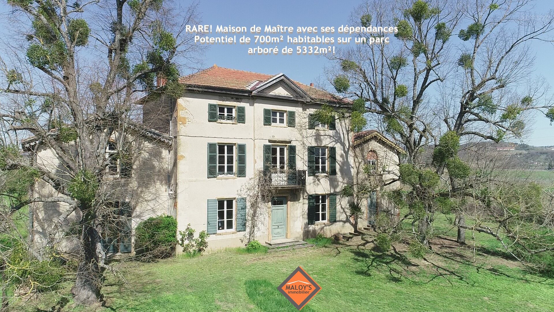 Maison de maître avec dépendances Potentiel de 700 m2 habitables sur un terrain de plus de 5 300 m2 ! — photo 1