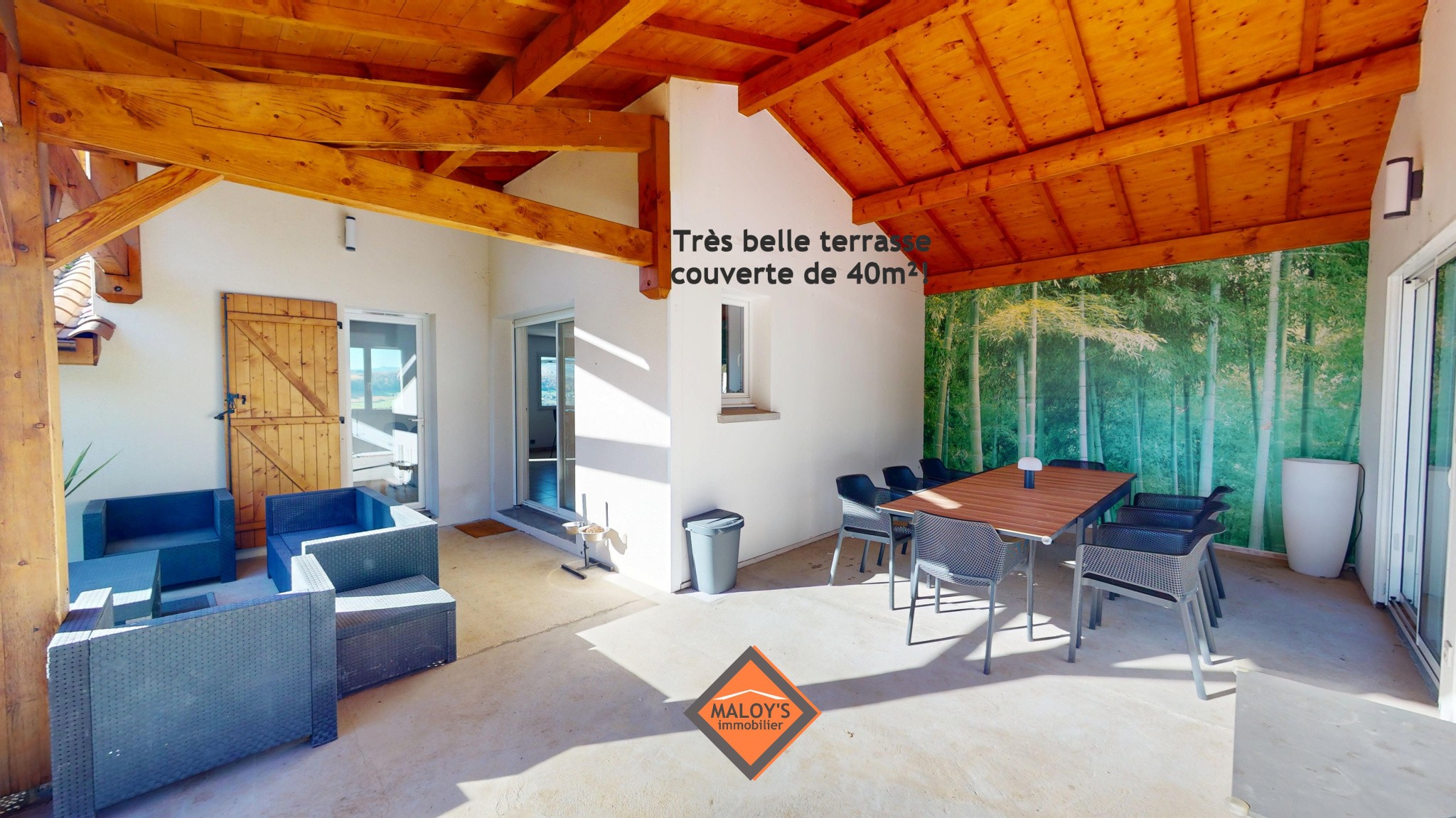 Villa contemporaine lumineuse 5 chambres Le Bois d’Oingt - Calme et volumes atypiques - Sous-sol 85m2 — photo 4