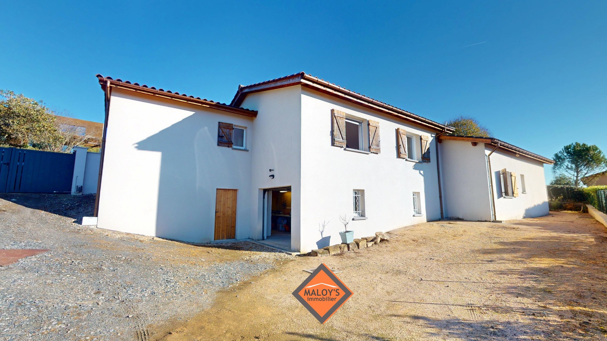 Villa contemporaine lumineuse 5 chambres Le Bois d’Oingt - Calme et volumes atypiques - Sous-sol 85m2 — photo 15