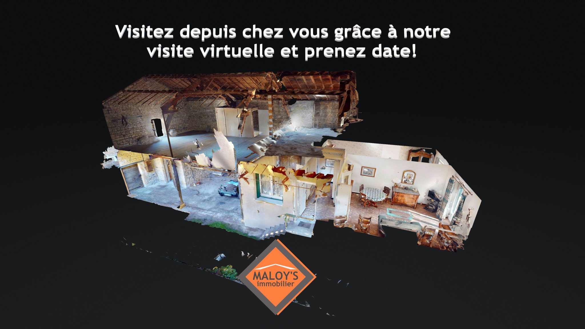 Maison Chessy-les-Mines - 63m2 terrain 500m2 - dépendances, accès commerces à pied — photo 13