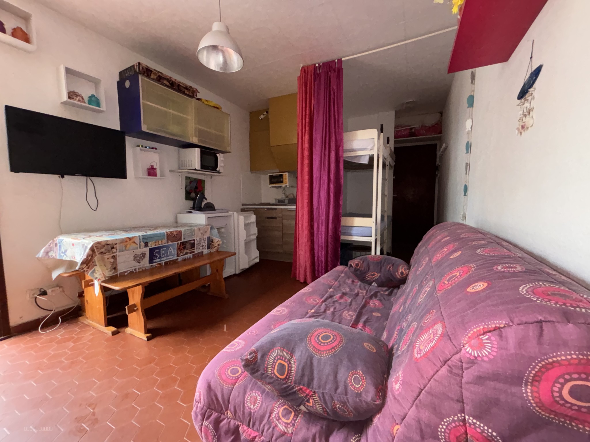 Studio avec belle terrasse et accès direct à la plage — photo 4