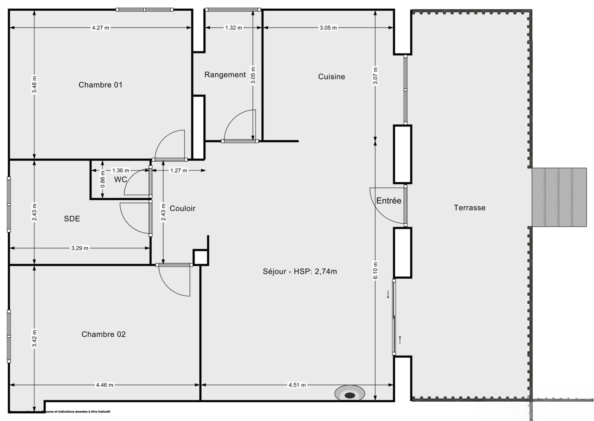 À vendre   Appartement avec jardin arboré, terrasse et garage   Vénissieux secteur Pasteur / Les Charreards — photo 9