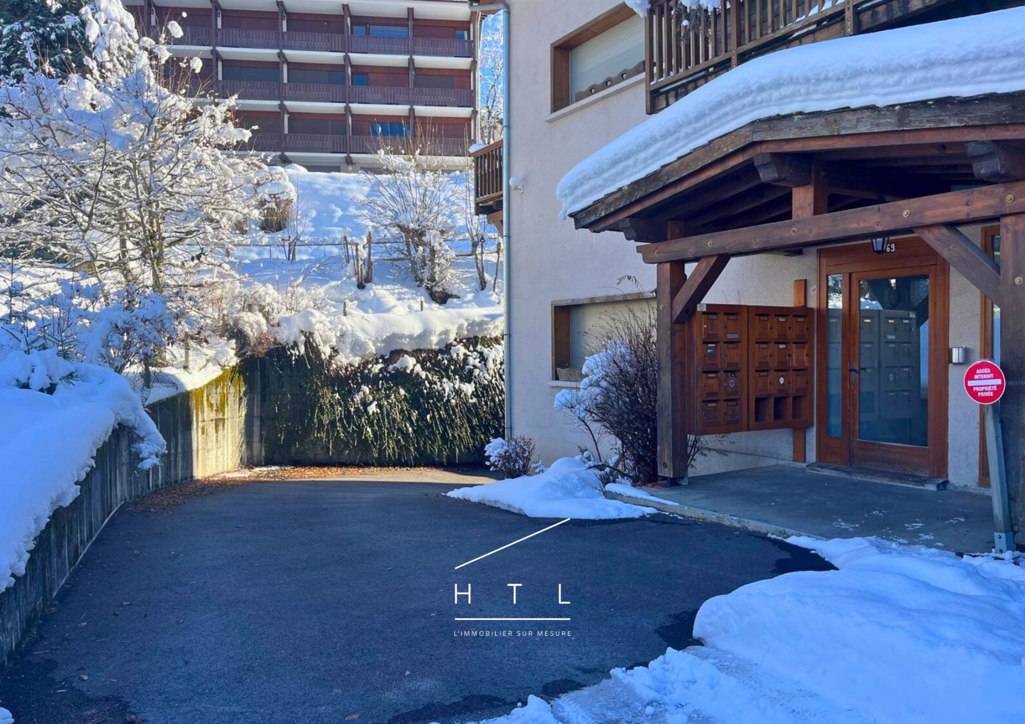 T3 dernier étage balcon et parking privatif à Megève — photo 9