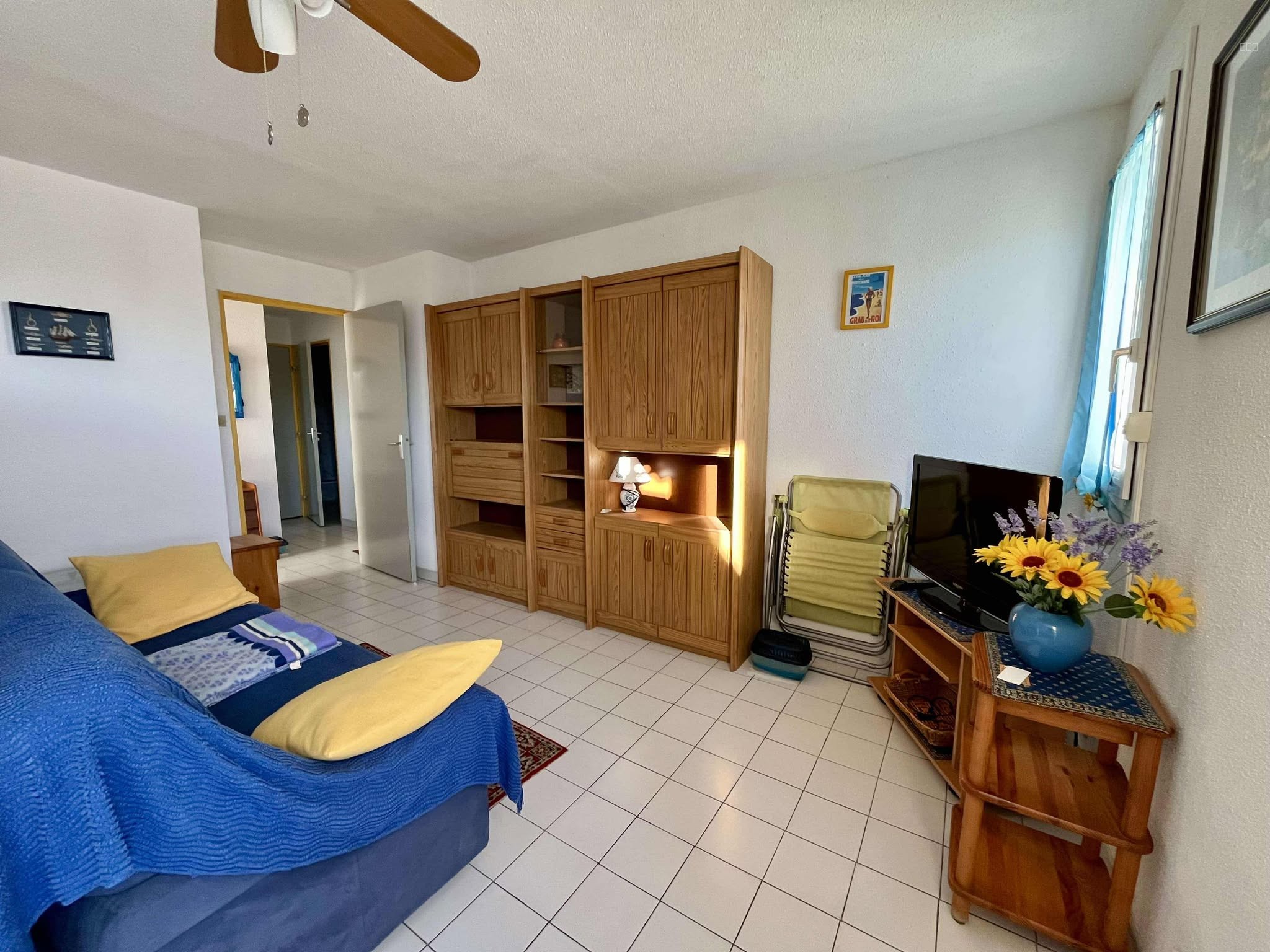 Appartement T3 de 49m2 au 3ème et dernier étage avec box fermé - GRAU DU ROI — photo 1