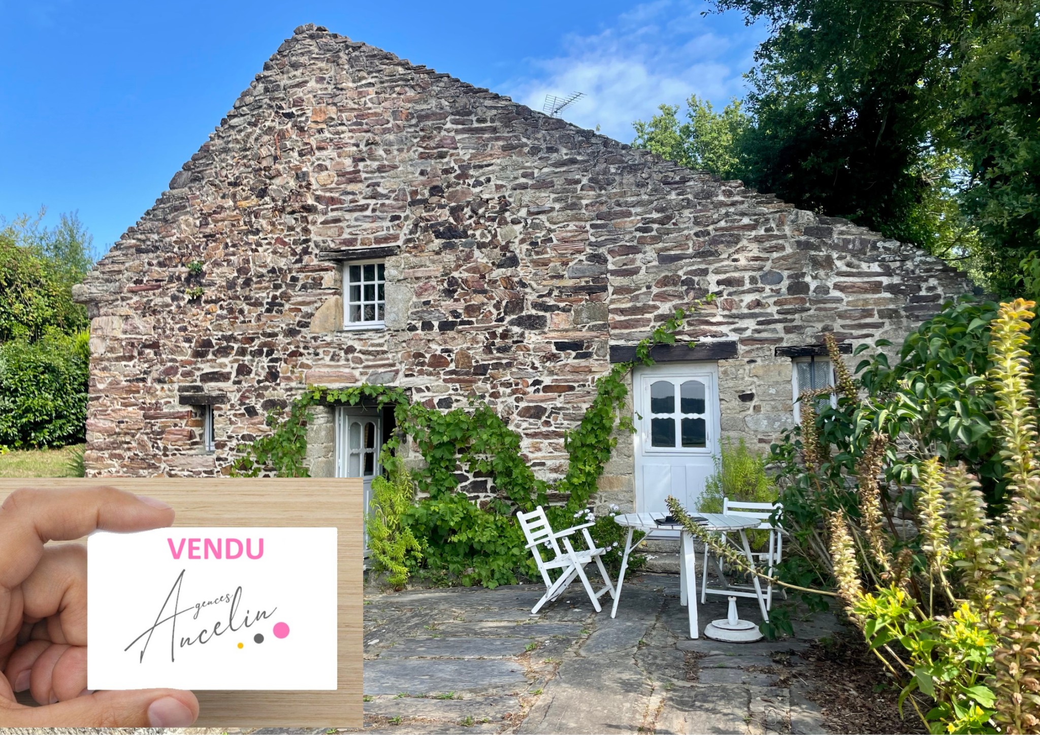 Maison à vendre à Beganne, 1 400 m², 3 pièces – photo 1 sur 2