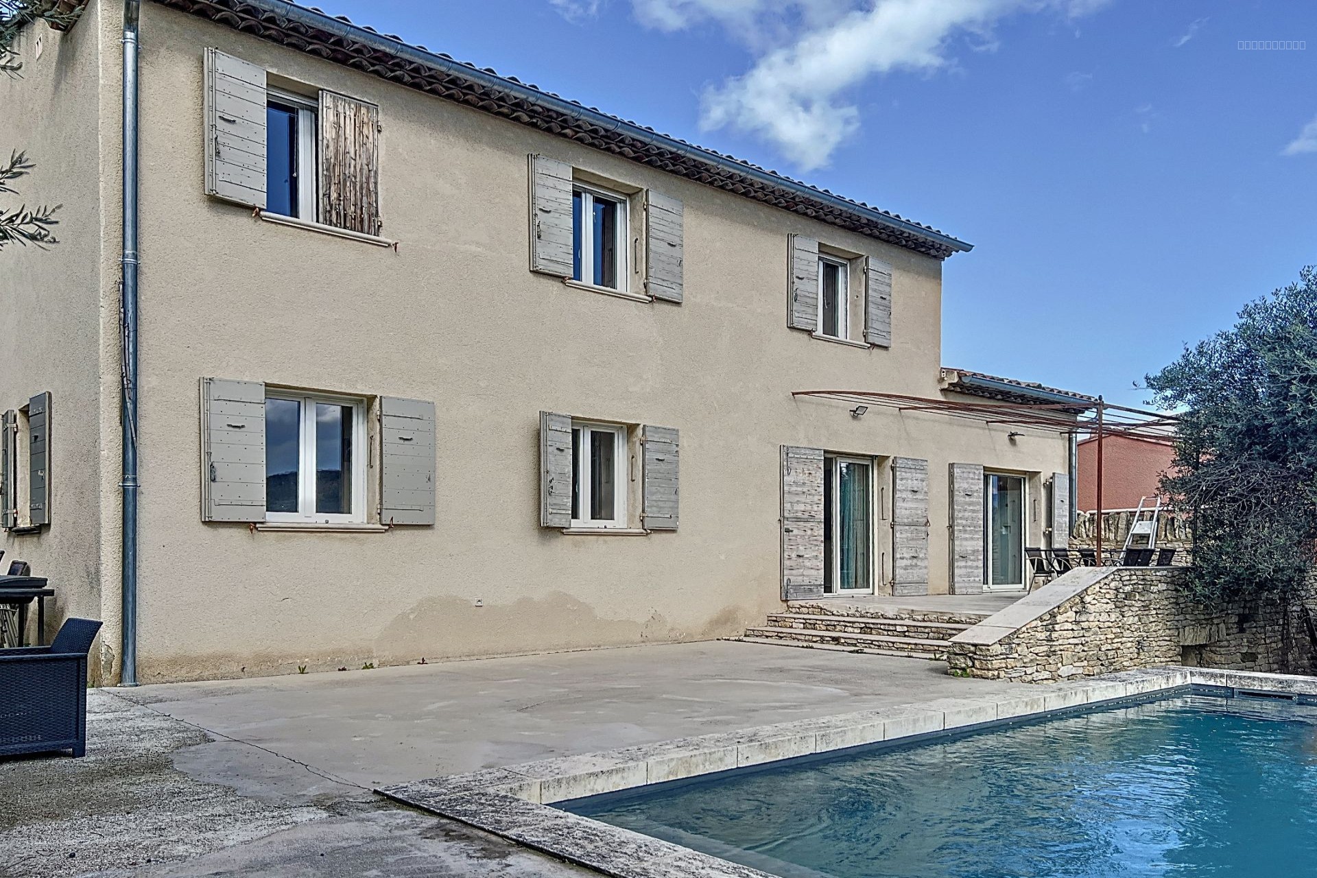 Immobilière de l'Olivier vous propose : LUBERON VILLA 5 CHAMBRES AVEC PISCINE — photo 17