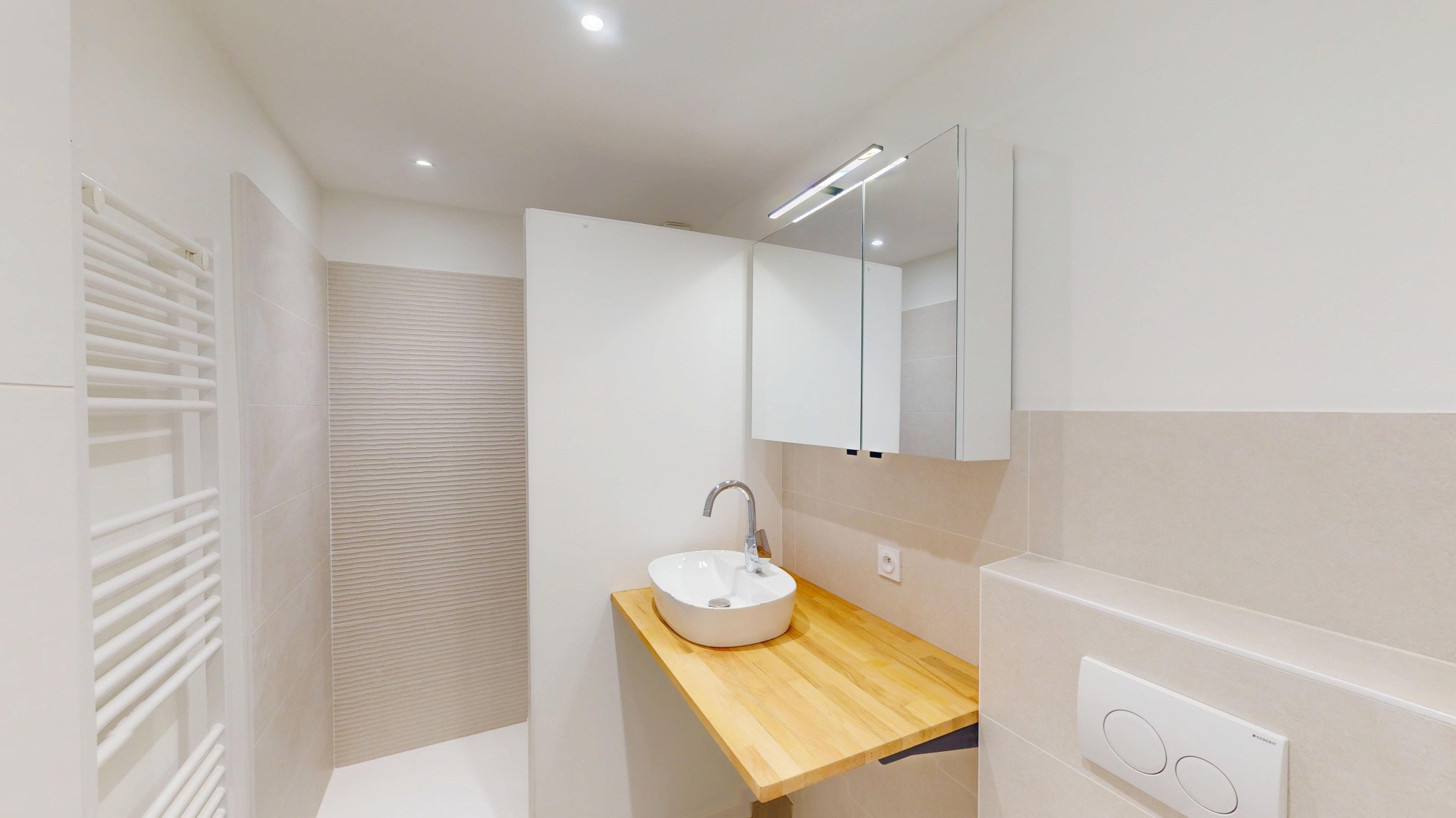 Appartement 2 pièces non meublé avec terrasse et jardin privatif - 48,74m2 - Lyon 5ème — photo 5