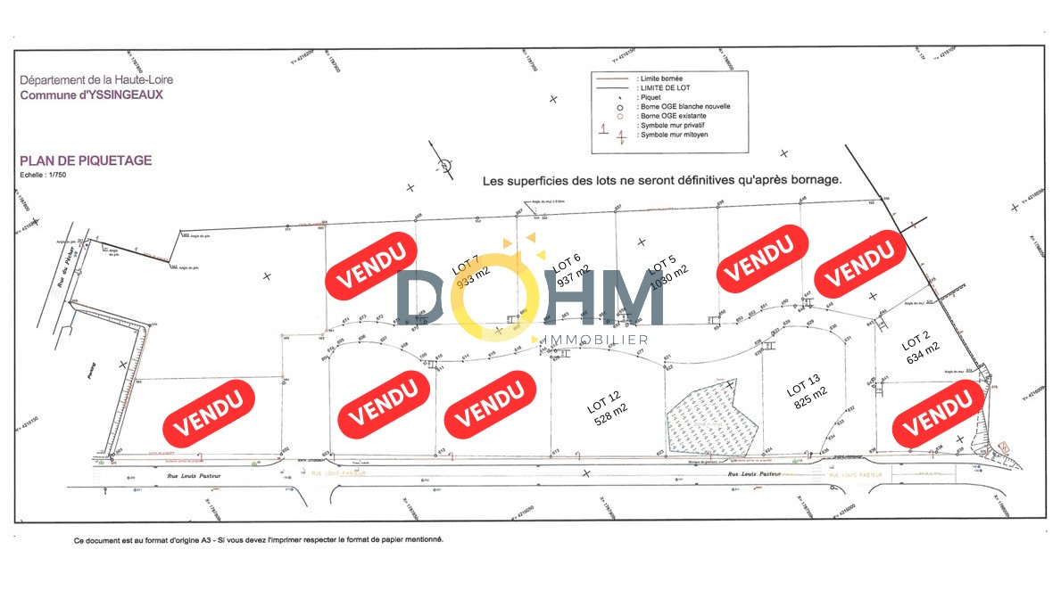 Terrain à vendre à Yssingeaux, 937 m² – photo 1 sur 6
