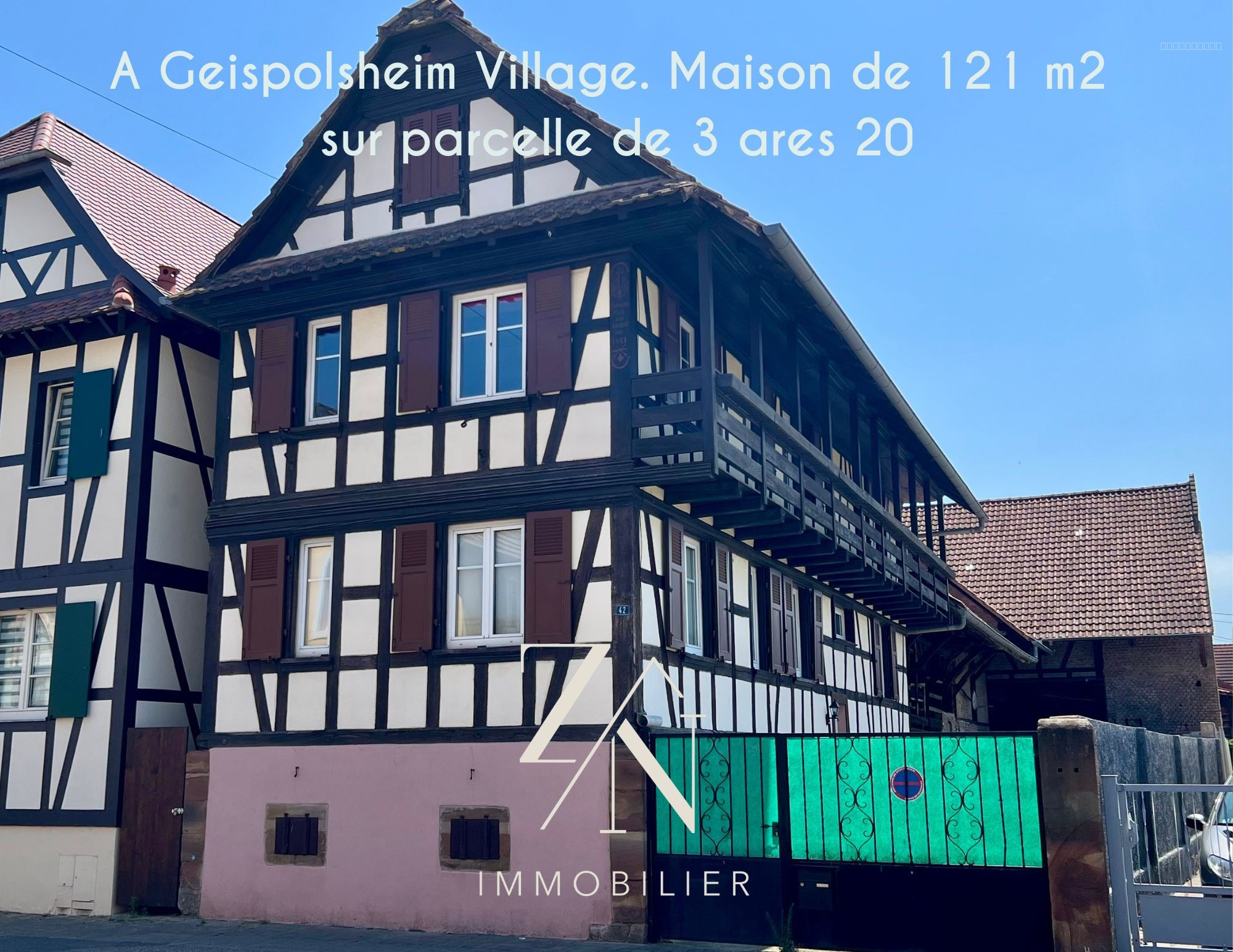 Maison à vendre à Geispolsheim, 121 m², 4 pièces – photo 1 sur 20