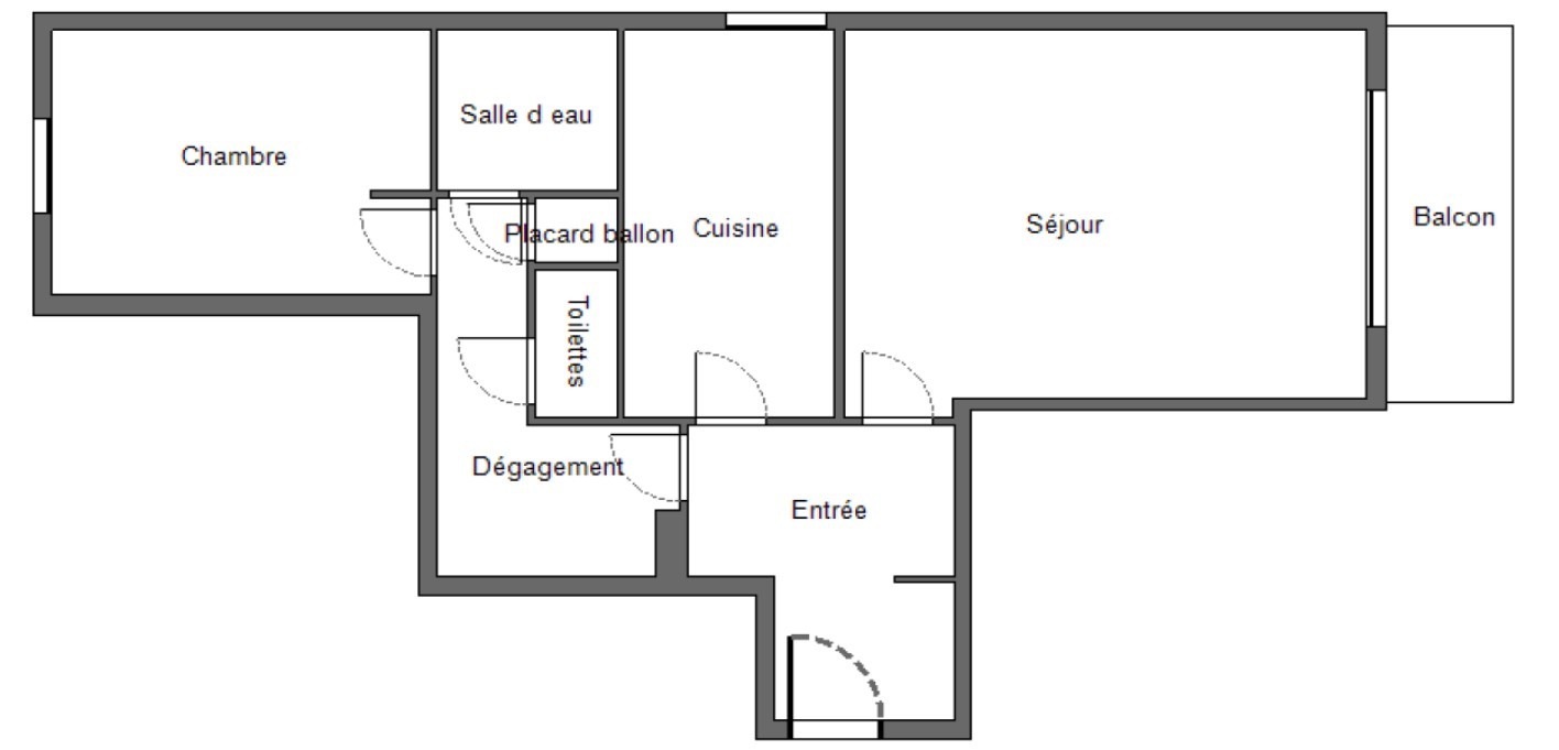 Appartement à vendre à Le perreux sur marne, 56,67 m², 2 pièces – photo 3 sur 3