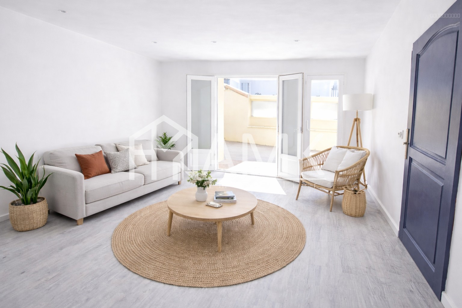 Appartement de t2 + 1 pièce, environ  63 m2  de  plain-pied avec terrasse dans le charmant village de la valen — photo 3