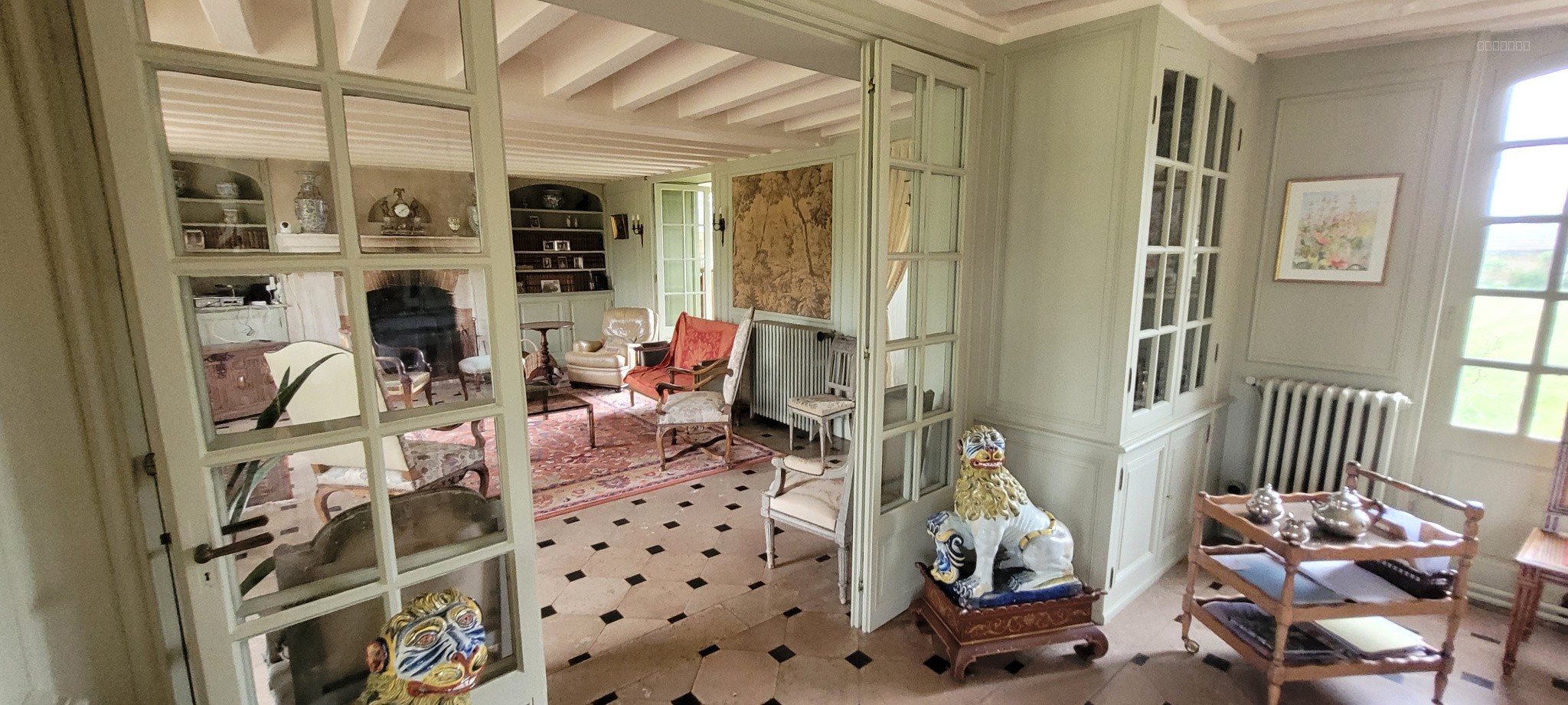 Château de 320 m2 sur parcelle de 35 000 m2 + deux maisons de 115 m2 et 90 m2 à réhabiliter proche ROUEN — photo 9