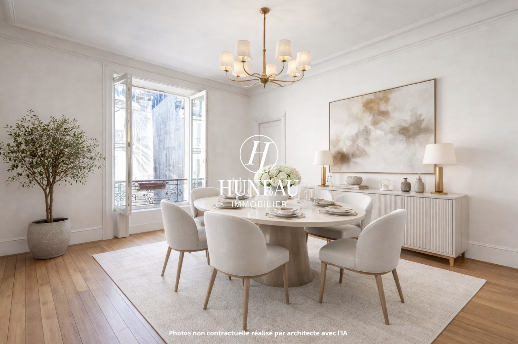 APPARTEMENT 4 PIÈCES TRÈS LUMINEUX ET AVEC BEAUCOUP DE CHARME — photo 4